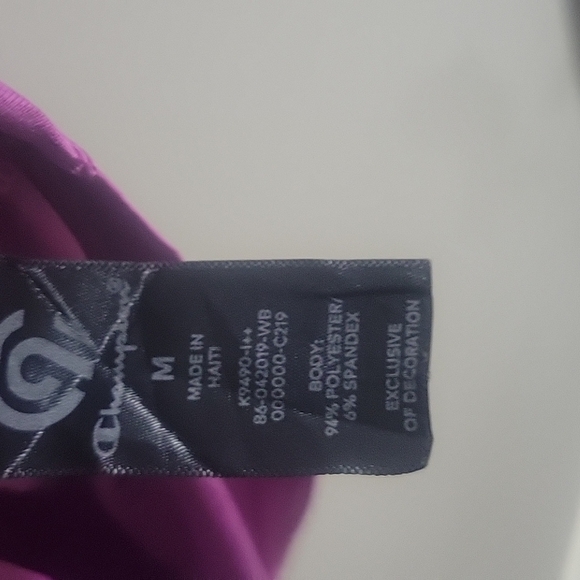 Champion pink women's tshirt, gym, workout wear,athletic size Medium - Picture 4 of 4